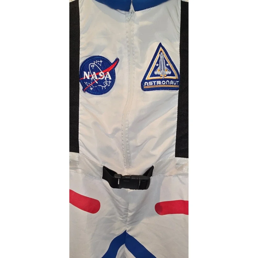 Spooktacular Creations‎ NASA Astronaut Flight Suit Costume Boys White Blue Small